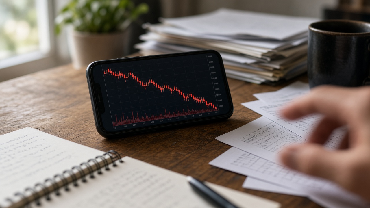 Crypto Market Cap Drops 5.5% as Bitcoin Slippage Triggers Broader Altcoin Sell-Off